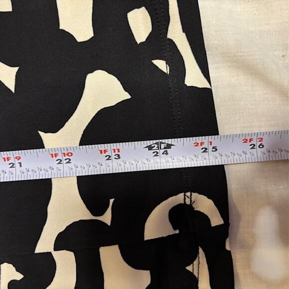 Merona ladies stretch knit abstract mosaic print twirl skirt professional XXL - Picture 6 of 6